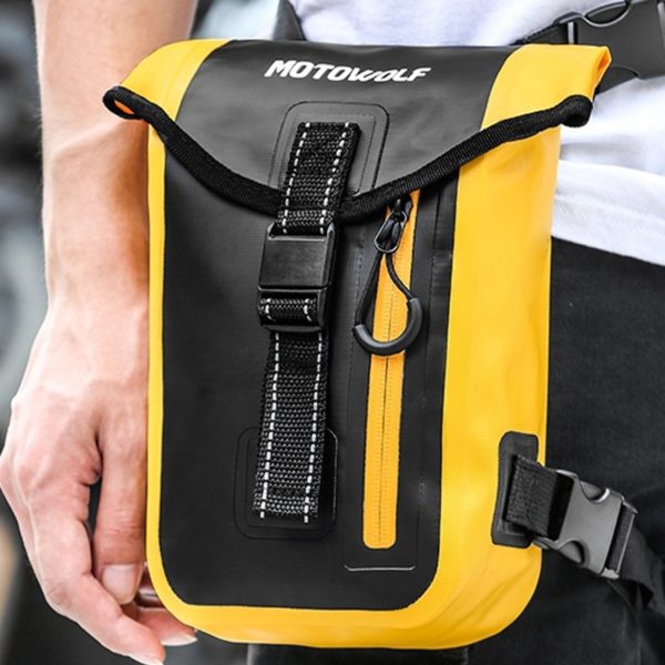 MDL0708 Waterproof Leg Bag -Yellow کیف