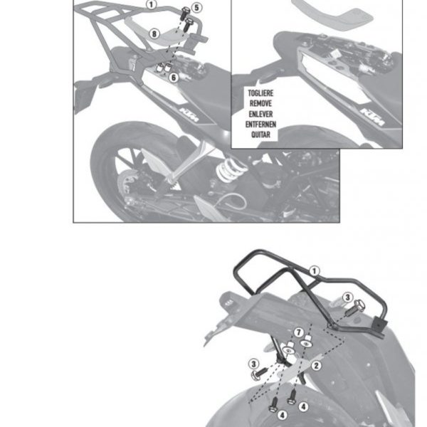 کانکشن باکس ktm Duke SR7701-KR7701