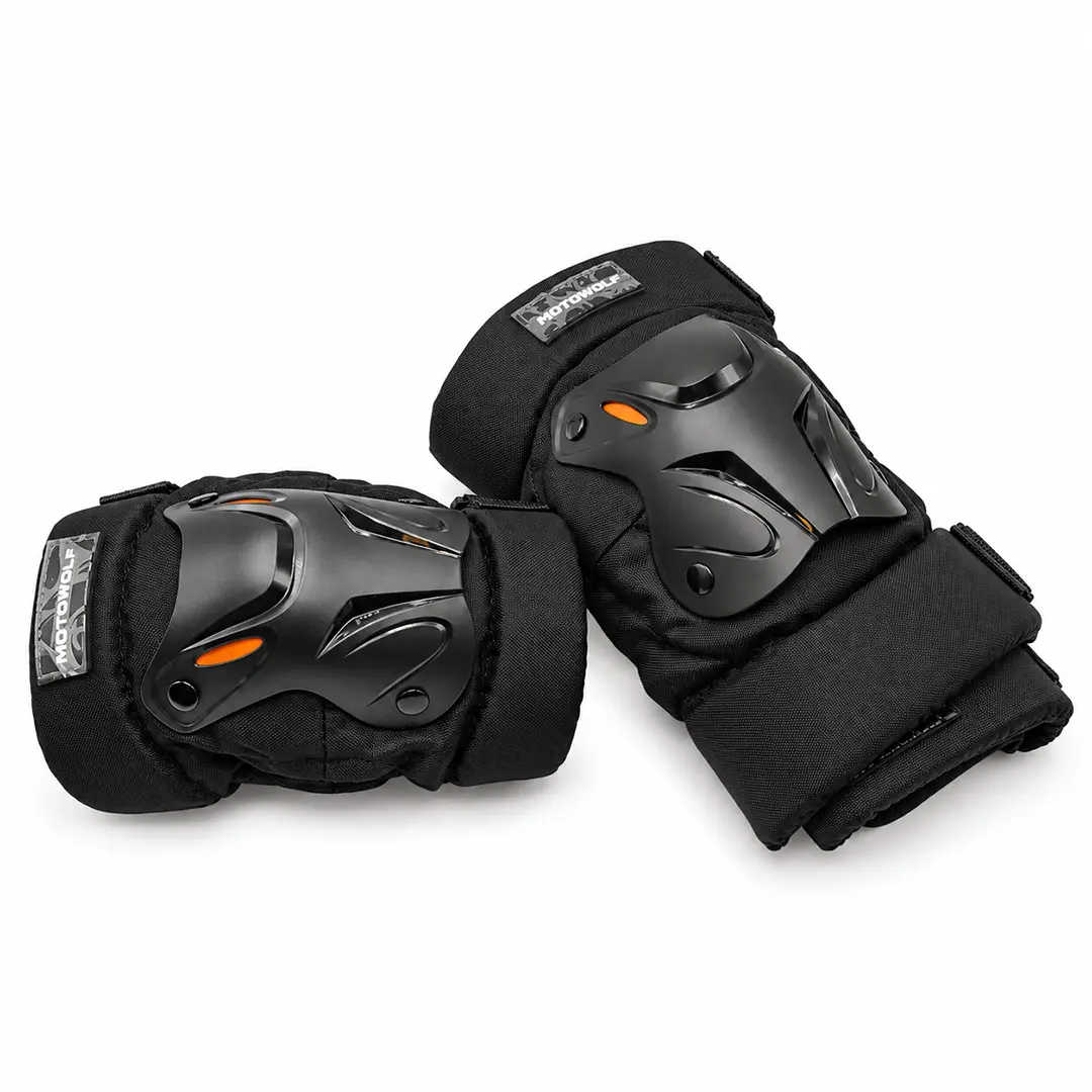 ست زانو بند 1010... ست محافظ آرنج و زانو موتوولف مدل MOTOWOLF MDL1010 - تصویر 1