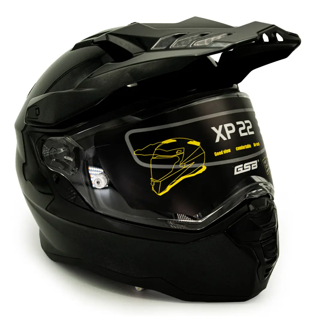 xp22black2,,, کلاه کاسکت gsb xp22 - Image 1